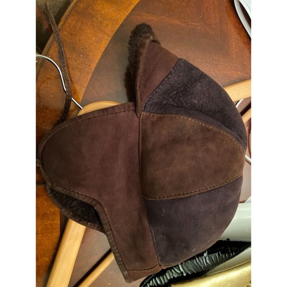 100% Shearling Multi Colored Hat Small - Picture 4 of 5